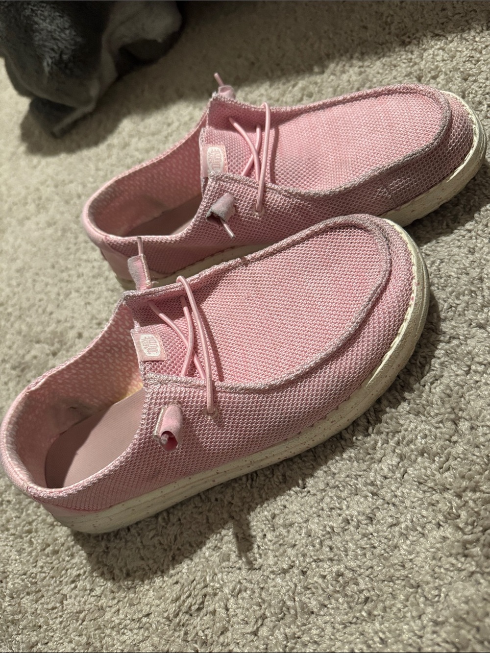 Pink HeyDudes Casual Slip-On Shoes
